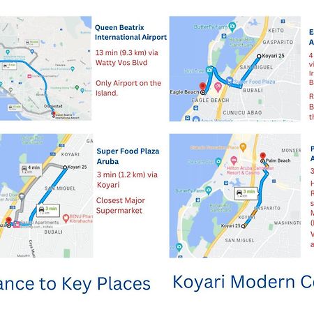 Koyari Modern Condos 9Br 7Ba Sleeps 26 W/ Pool And Roof Deck Palm Beach ภายนอก รูปภาพ